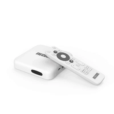 MECOOL KM2 Google Certified Android 10 TV Box 2G 8G S905X2 Dual Wifi UDR 4K Box - Image 1 of 4