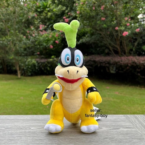New Super Mario Bros Plush Standing Iggy Koopa 8" Bowser Game Stuffed Toy Doll Cover