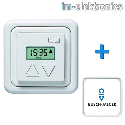 Zeitschaltuhr für Busch-Jaeger Reflex Si/Linear/Duro 2000/alpha nea + exclusive - Bild 1 von 4