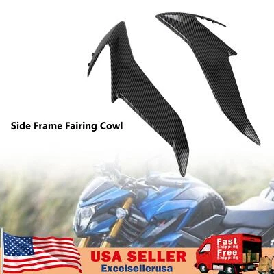 Side Frame Fairing Cowl Radiator Cover Fit For Suzuki GSXS GSX-S750 2017-2021 UE Foto 1 de 4