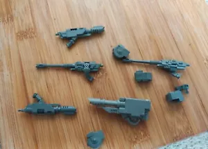Panzer Umbau Teile Kanonen Geschütze Warhammer 40K X5 - Bild 1 von 2