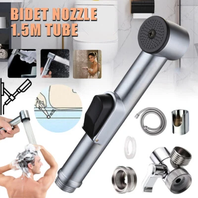 WC Dusch Bidet Duschkopf Handbrause Hahn Brause Intimdusche Hygienedusche Dusche - Bild 1 von 4