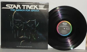 STAR TREK III Search For Spock OST LP VG+ James Horner SKBK 12360 PLAYS WELL - Picture 1 of 4