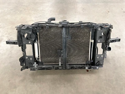 11-12 INFINITI M56 V8 Radiator Condenser Cooling Fan Support Assembly 1325 OEM - Image 1 of 4