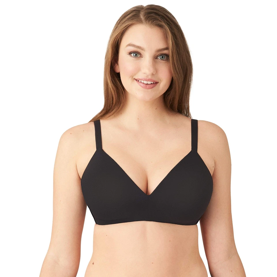 Wacoal 852189 How Soft Cup Bra 38 B Black