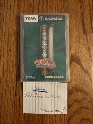 Japanese Naruto Clash of Ninja 2 Nintendo GameCube Japan Import US Seller - Image 1 of 4