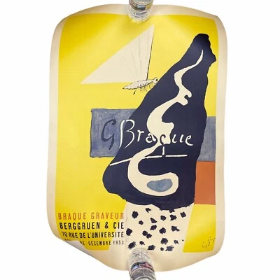 Georges Braque Braque Graveur Lithograph Poster 30 x 20 - image 1 of 4