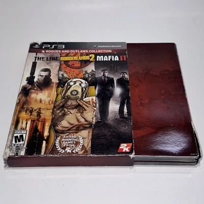 2K Rogues and Outlaws Collection PS3 Spec Ops The Line Borderlands Mafia 2 Works - Image 1 of 4