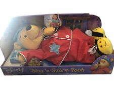 Rare Vintage Disney Sing 'N Snore Winnie Pooh Fisher Price Never Opened in Box