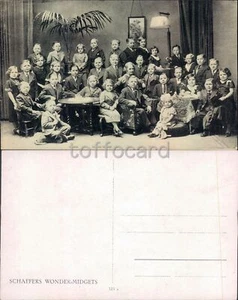 CIRCUS PERFORMER-SIDESHOW-SCHAEFERS WONDER MIDGETS-C66-63 - Picture 1 of 1