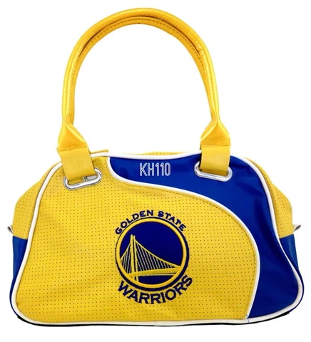 NBA Golden State Warriors Perfect Bowler Purse Hand Bag Cover