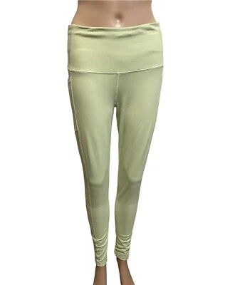 Victoria's Secret DEPORTE Knockout Bolsillo Calzas Apretadas Amarillo Neón M PANTALONES CORTOS USADOS EN EXCELENTE ESTADO Foto 1 de 4