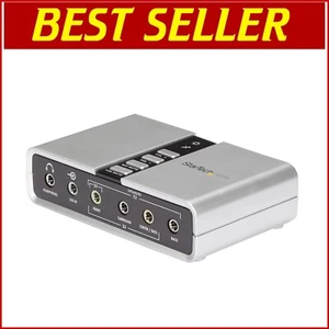 Versatile 7.1 USB Audio Card with Easy Volume Control - Optimal Sound Solution - Picture 1 of 10