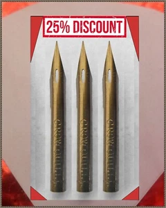 3 vintage M.Myers & Son Ltd no.5062 EF Crown Quill nibs - Picture 1 of 1