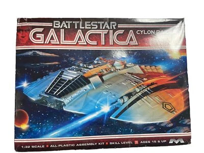 Moebius Battlestar Galactica Cylon Raider Model kit 35th anniv 941 *DISTRESSED* - Image 1 of 2
