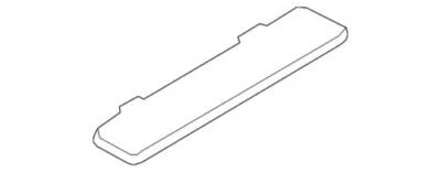 Cubierta delantera de almacenamiento de maletero original Ford Escape Mariner 2008-2012 8L8Z-7845026-B Foto 1 de 2