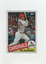 2020 Topps 1985 Topps Silver Pack Chrome Paul Goldschmidt #85C-38