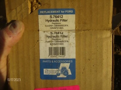 SPAREX HYDRAULIC FILTER S 76412 - Image 1 of 2