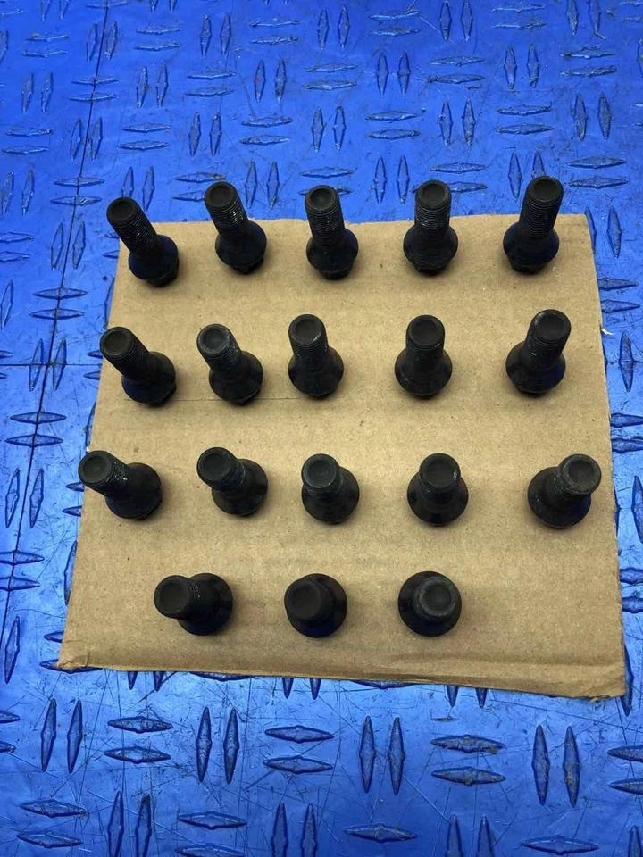 2016 - 2019 BMW 740I G12 CONJUNTO DE PARAFUSOS DE RODA PORCA DE RODA 18 PEÇAS FABRICANTE DE EQUIPAMENTO ORIGINAL - Imagem 1 de 4