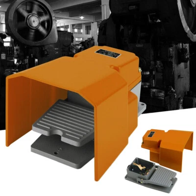 For Machine Control Foot Pedal Switch On/Off Electrical Foot Controll Momentary - Image 1 of 4