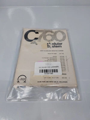 Omega Negative Carrier C670/Dichro-C Ampliador para 126 negativos  Foto 1 de 4