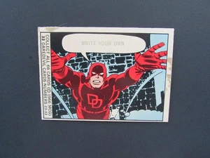1966 Donruss Marvel Super Heroes Set Break Card #33 Daredevil - Picture 1 of 7