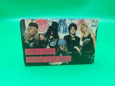 GUNS N’ ROSES welcome to the jungle  1988 U.S. CASSETTE - Image 1 of 4