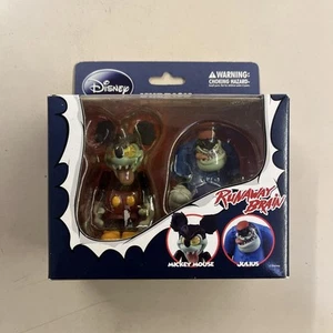 Kubrick Mickey Mouse & Julius Runaway Brain ver Action Figure Disney Unopened - Picture 1 of 12