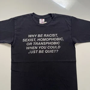 Why Be Racist Frank Ocean Tee Shirt Small - Picture 1 of 7