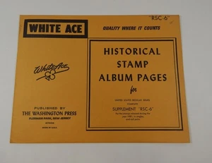 Sello White Ace United States Emisiones Regulares Suplemento Completo "RSC-6" 1981 - Imagen 1 de 2