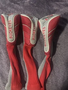 3-Ohio State OSU Buckeyes Vintage Golf Rescue Hybrid Head Cover - Picture 1 of 5