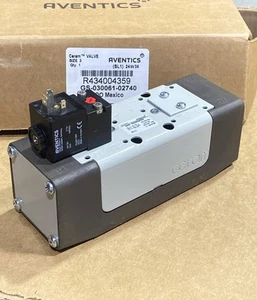 Emerson Aventics R434004359 VALVOLA DI CONTROLLO IN CERAMICA 24W38 - Foto 1 di 9