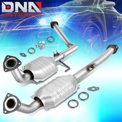 Convertidores catalíticos de escape delanteros izquierdo+derecho para Toyota Sequoia 2001-2004 4,7 L Foto 1 de 4