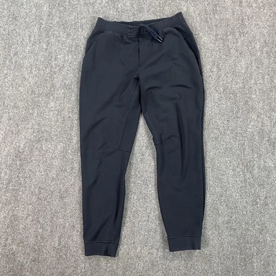 Pantalones deportivos Lululemon para hombre medianos azul marino City Sweat Joggers atléticos cónicos Foto 1 de 4