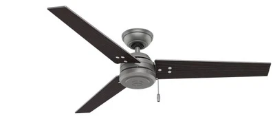 Hunter 59262 Cassius 52" Ceiling Fan in Brushed Nickel/Chrome - Image 1 of 4
