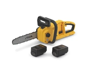 Stiga Cordless Chainsaw CS 300E Kit 40V 2 x 4.0Ah Li-Ion - Picture 1 of 7