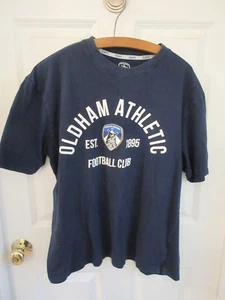 Oldham Atlethic Football Club Polo Soccer T-Shirt XL - Picture 1 of 3
