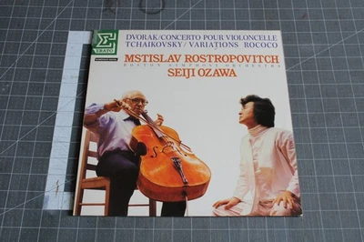 Дворак Чайковский Ростропович Озава BSO Erato LP French Press 1987 NM/VG - Изображение 1 из 4