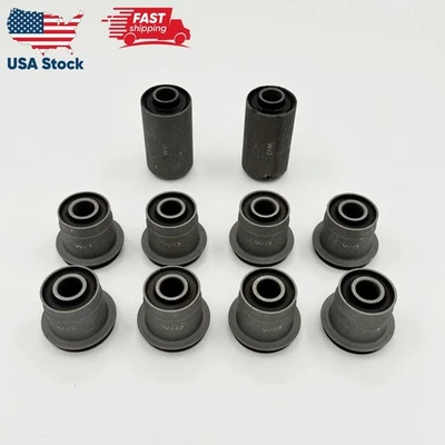 Juego de bujes de resorte de hoja delanteros 10 piezas para ISUZU NRR NPR NPR-HD NQR 95-25 Foto 1 de 4