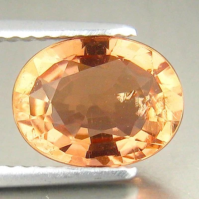 НАТУРАЛЬНЫЙ 1,91 карата! ВЕЛИКОЛЕПНЫЙ ПЕРСИКОВЫЙ ТУРМАЛИН ИЗ МОЗАМБИКА - Изображение 1 из 4