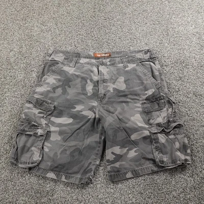 Pantalones Cortos Lee Para Hombre 38 Beige Gris Camuflaje Carga Utilidad Militar Senderismo Caza Exterior Foto 1 de 4