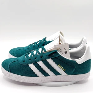 Adidas Gazelle J Shoes Size 7 Big Kids Teal/White Originals IF9800 - NEW - Picture 1 of 8