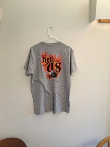 USA Operation Iraqi Freedom graues T-Shirt Vintage Militär Truppen Adler neu ohne Etikett LG - Bild 1 von 4