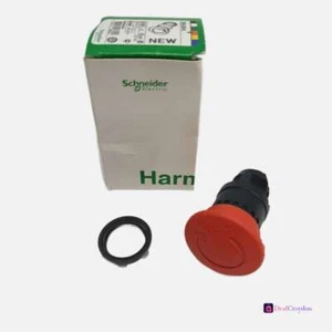 SCHNEIDER ELECTRIC HARMONY ZB5AS844 TWIST RELEASE EMERGENCY TRIGGER STOP SWITCH - Picture 1 of 4