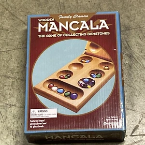 Pressman Family Classics Wooden MANCALA Game Of Collecting Gemstones - Picture 1 of 1