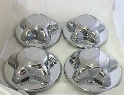 NEW 1997-2004 FORD F-150 F150 Hub Wheel Hub CHROME Center Caps SET of 4 - Image 1 of 3