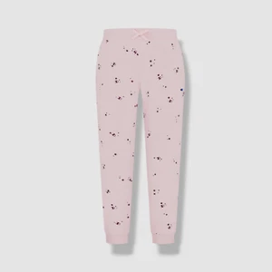 Champion Kid's Girl's Pink 'C' Star All Over Print Fleece Jogger Pants Size XL - Picture 1 of 2