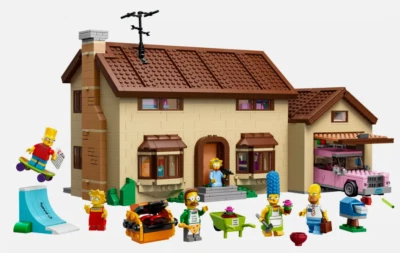 New High Quality Building Blocks 2580 PCS Set for The Simpson's House 71006 Toys - Image 1 of 4