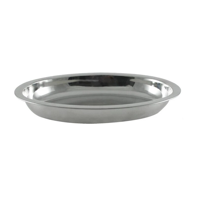 VASSOIO DA PORTATA OVALE 30CM ACCIAIO INOX - Immagine 1 di 1