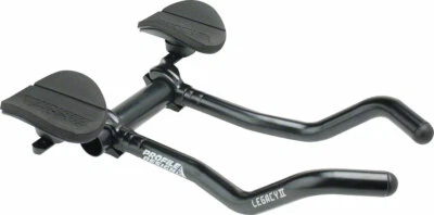 Profile Design Legacy II Aluminum Aerobar + ZB Bracket + Venturi Armrest Black - Image 1 of 4